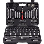 Mechanic Tool Socket Set 1/2 3/8 And 1/4 Inch Drive Sae & Metric Size 161 Piece. Fixed Price $110.96.