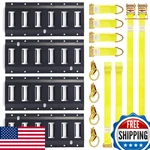 Morscan E-track Tie-down Kit, 4 Horizontal Etrack Rails & O-rings Rop. Fixed Price $64.59.