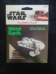 Fascinations Metal Earth Star Wars Millennium Falcon 3D Model Kit MMS251. Fixed Price $8.50.