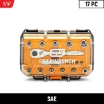 Gearwrench 1/4 In. Drive 72-TOOTH 6-POINT Sae Mechanics Tool Set (17-PIECE). Fixed Price $26.84.