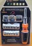 29 Piece Socket And Bit Driver Set Model INV00709 By Torelli. Fixed Price $21.99.
