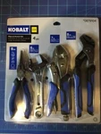 Kobalt Pc Pliers & Wrench Set #0879104. Fixed Price $28.95.