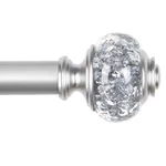 Curtain Rod 32 To 58 Inches (2.6-4.8FT), Usfook 7/8 Telescoping Splicing.... Fixed Price $28.09.