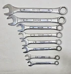 Vintage Maxam Tools Pcs Metric Combination Wrench Set 8,9,11,12,13,14,17,19. Fixed Price $29.75.