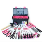New!! Apollo Household Kit, W/tool Box Pink 170PC. Fixed Price $78.00.
