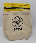 Klein Tools 5416T Bag, Bull-pin & Bolt Pouch, No. Canvas W/ Tunnel Loop. Fixed Price $17.95.