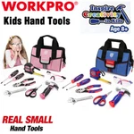 Workpro Kid Real Hand Tool Set Junior Kit Storage Bag Children Diy Building. Fixed Price $34.99.