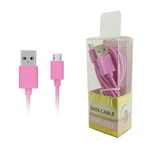 Pink Color 5 Feet Long Data & Charger Cable Micro-usb Connector Cord Wire. Fixed Price $7.69.