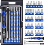 Xool 62-IN-1 Precision Screwdriver Kit, 58 Magnetic Bits, Flexible Shaft & Exten. Fixed Price $23.45.