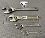 Nos Sears Craftsman Usa Adjustable Wrench Set 6/8/10/12 44602 44603 44604 44605. Fixed Price $189.99.
