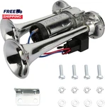 600DB Super Loud Dual Electric Air Horns Kit For Vehicles With Compressor. Fixed Price $36.79.