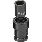 Grey Pneumatic 908UMS 1/4" Surface Drive X 8MM Standard Universal Socket. Fixed Price $18.40.