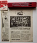 Simonds Saw & Steel Co. 1929/30 Ads, Brochure Original File Box. Fixed Price $18.00.