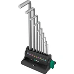 Wera 05022102001 950/9 Hex-plus 8 L-key Set, Metric, Chrome-plated, Pieces. Fixed Price $45.15.