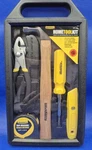 Work Force 5-PIECE Home Tool Kit In Carry Case Hammer Pliers Screwdiver New. Fixed Price $14.95.