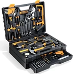 Tool Set- 412 Piece Home Repair/auto Kit, Storage Organizer With Drawers,. Fixed Price $80.37.