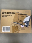 Workpro Pink Tool Set - 100 Pieces Kit With Easy Carrying Pouch, House. Fixed Price $28.79.