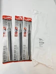 Pack Of 3 Crescent Nicholson 21862NN Size 8" Flat Double Cut Bastard File 200 Mm. Fixed Price $27.29.