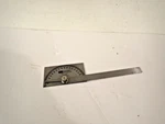 Vintage Craftsman 9-4029 Protractor Stainless Steel 0-180 Made Usa. Fixed Price $17.95.