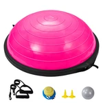 Vevor 26" Half Exercise Ball Trainer Yoga Balance Stability Resistance Band. Fixed Price $68.99.