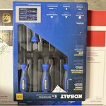 Kobalt 6PC Black Oxide File Set. Fixed Price $40.00.
