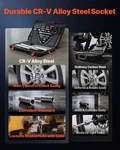 Vevor 308-PIECE Mechanics Tool Set, Sae/metric Sockets, Wrenches, Case. Fixed Price $178.99.
