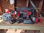 Skil Tool Set With Bag. Complete Kit. Case. Used. Fixed Price $75.00.