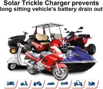 Solar Battery Maintainer Charger Car Trickle Motorcycle Tender Auto Boat 12 Volt. Fixed Price $38.99.