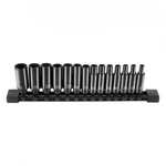 Hot/ Impact Sockets Set 14PCS 6-POINT 1/4"DRIVE Bit Ratchet Tool Kit Case. Fixed Price $50.53.