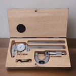 Alltrade Micrometer Dial Caliper Tool Set. Fixed Price $69.99.