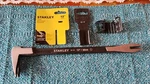 New Stanley 12"/30 Cm Claw Pry Bar 55-115!. Fixed Price $21.95.