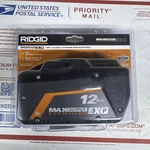 Ridgid AC840120 18V 12.0 Ah Max Output Lithium Exp Battery. Fixed Price $159.90.
