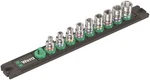 Wera Zyklop Magnetic Socket Rail Set 1/4" Drive 9 Pieces Sae 05005420001. Fixed Price $59.99.