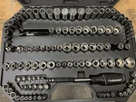 Husky Mechanics Tool Set (149-PIECE)MISSING 5 Pieces See Pics. Fixed Price $94.95.