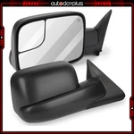 Pair Manual Towing Side Mirrors For 94-01 Dodge Ram 1500 94-02 2500/3500. Fixed Price $77.59.