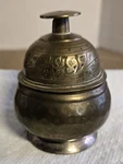 Vintage Brass Elephant Claw Bell, Commonly Originating From India. Fixed Price $25.00.