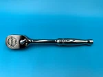 New Snap-on F80 3/8" Drive Ratchet Tooth Chrome Handle 7-7/16" Length. Fixed Price $127.50.