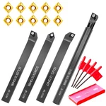 Rupxinsplend Lathe Turning-tools Bit Set 14PCS Metal Cutting 4P.... Fixed Price $42.77.