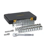 Gearwrench 80700P 1/2 In. Drive 6-POINT Standard & Deep Sae/metric Set 49-PIECE. Fixed Price $140.00.