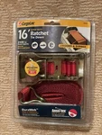Cargoloc Ratchet Tie Down Set- 16 Ft 2400/800 Lbs (X1) 14 1500/500 (X2). Fixed Price $10.00.