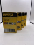 Lot Of 4* Dewalt DNS18150-2 Ga 1/4" Narrow Crown 1/2" Staples Qty 2500EA. Fixed Price $88.99.