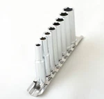1/4" Drive Deep Socket Wrench Set Mm Metric 9 Pc Chrome Automotive Shop Tools. Fixed Price $14.99.