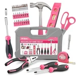 Hi-spec Kit, General Household Hand Set With Toolbox 45 Piece, Pink. Fixed Price $38.52.