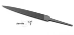 Grobet Vallorbe Barrette Hand File 4" Cut #2 Swiss Made Precision. Fixed Price $15.95.