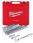 Milwaukee 48-22-9010 47 Piece Sae And Metric 1/2" Drive Socket Set New. Fixed Price $204.99.