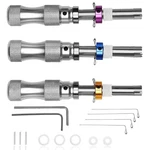3PCS 7 Pin Advanced Tubular Tool Set For Padlock Hook Seal Pick Puller. Fixed Price $22.65.
