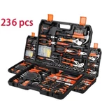 236 Piece Tool Set, Auto Repair Combination Package, Socket Wrench Mixed.... Fixed Price $120.00.