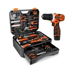 Thatool 255 Piece Drill Driver Set 12V Cordless Kit. Fixed Price $209.43.