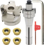 Face Mill Cutter Holder Emrw 6R 63-22+R8-FMB22-7/16+RPMT1204 Hard Alloy Blade.... Fixed Price $62.01.