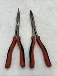 Crescent Pc. Straight And Bent Long Nose Dual Material Plier Set PSX204C-06. Fixed Price $15.00.